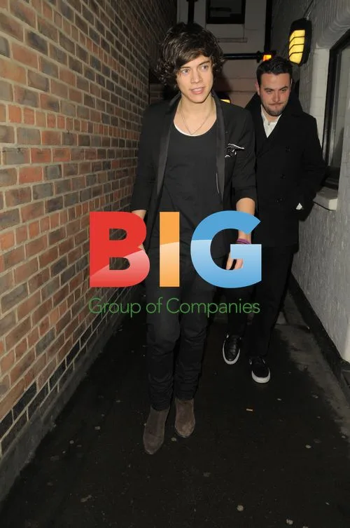 Harry Styles Out with Friends
