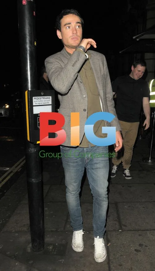 Jack Tweed out in London