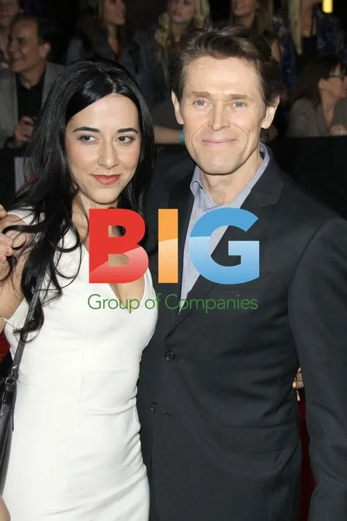 Giada Colagrande and Willem Dafoe at 'John Carter' Premiere