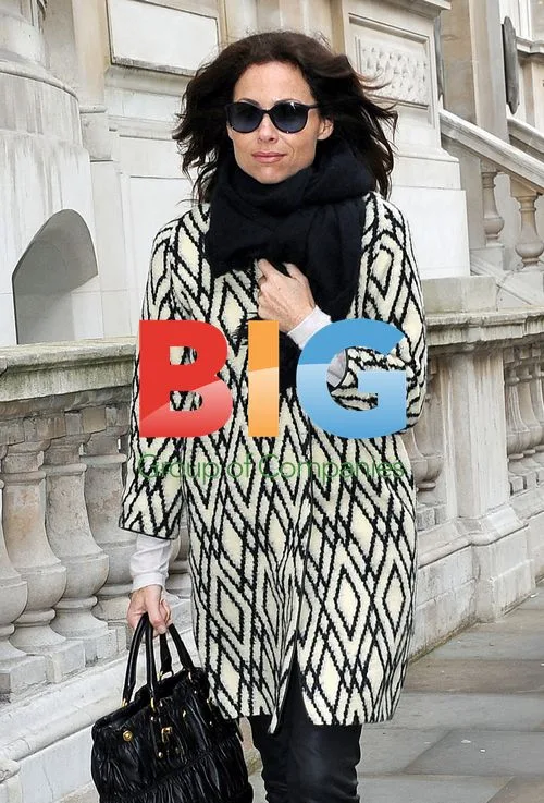 Actress Minnie Driver Leaving Hotel