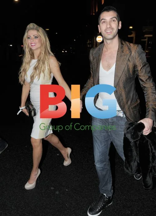 Nicola McLean and Tom Williams at Aura Nightclub