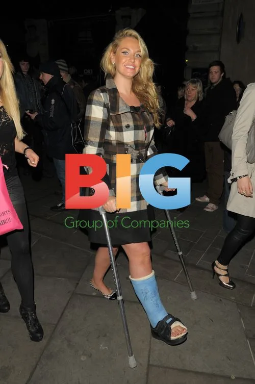 Josie Gibson at Hybrid and OK London Fashion Week Party