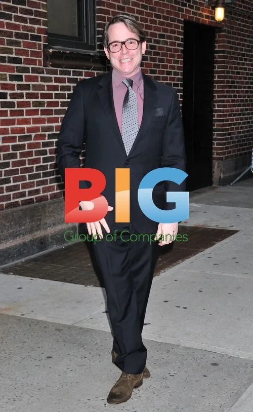 Matthew Broderick leaves Letterman show