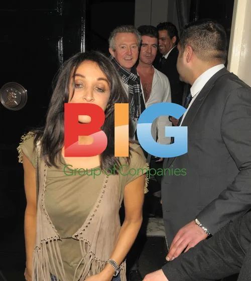 Simon Cowell, Louis Walsh and Jackie St.Clair Night Out