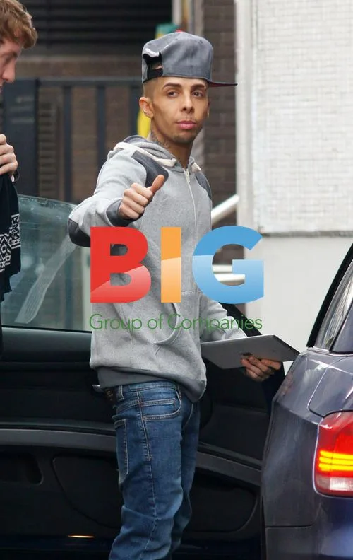 Dappy Contostavlos at ITV Studios