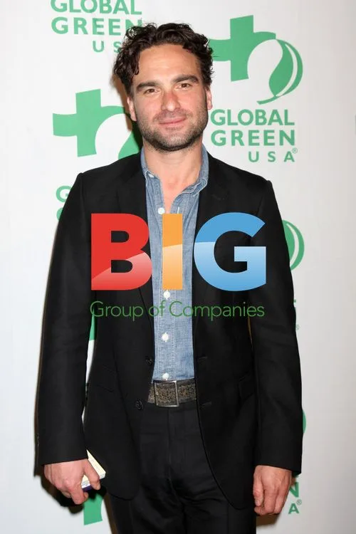 Johnny Galecki at Global Green Pre-Oscar Party