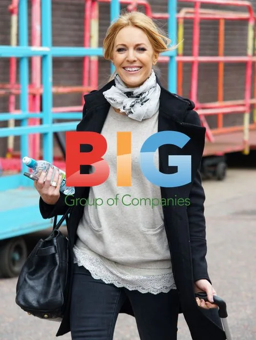 TV Newsreader Helen Fospero at ITV Studios