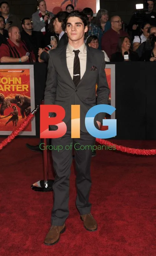 RJ Mitte at 'John Carter' premiere
