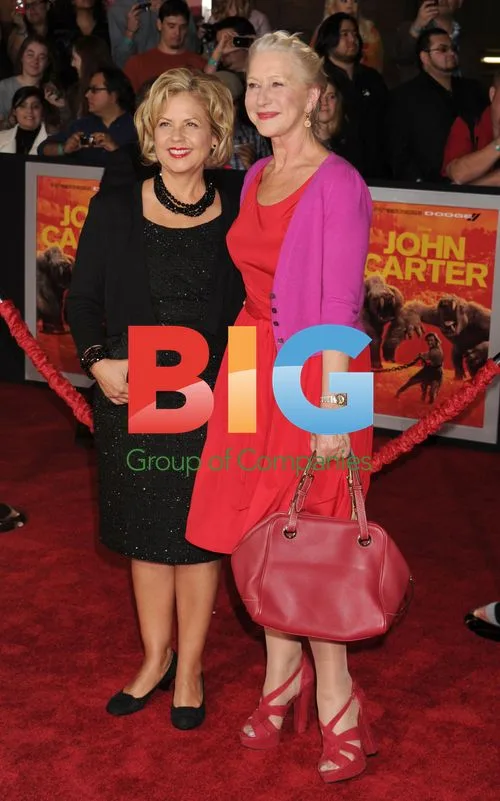 Mayes Rubeo and Helen Mirren at 'John Carter' premiere