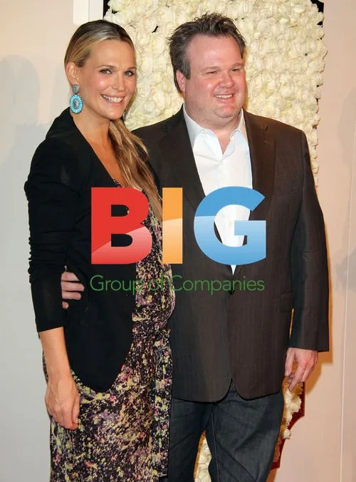Molly Sims and Eric Stonestreet at QVC Red Carpet Event