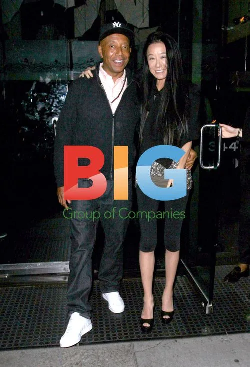 Russell Simmons and Vera Wang Dine at Mr Chow's
