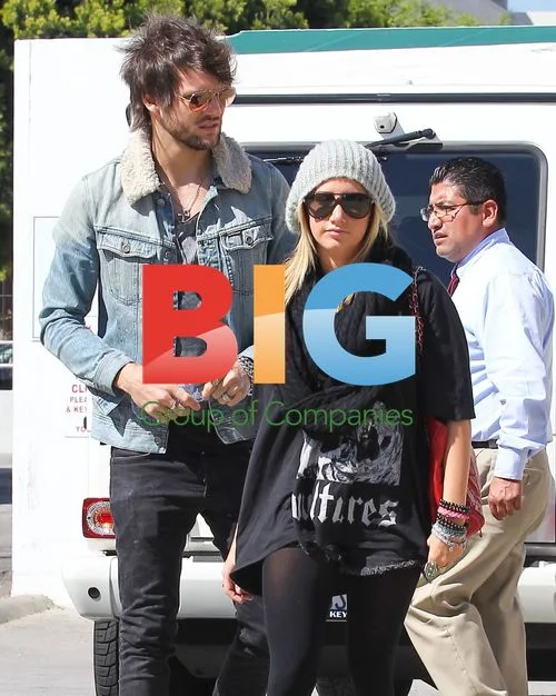 Ashley Tisdale and boyfriend Martin Johnson