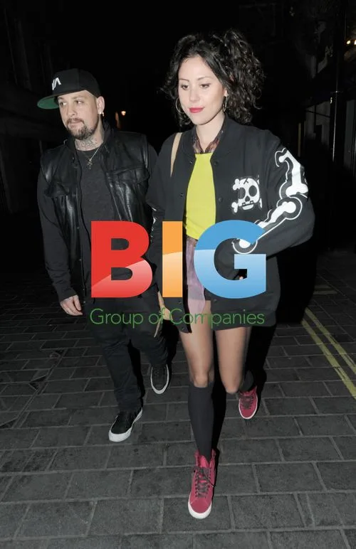 Eliza Doolittle and Benji Madden at Anaya Nightclub