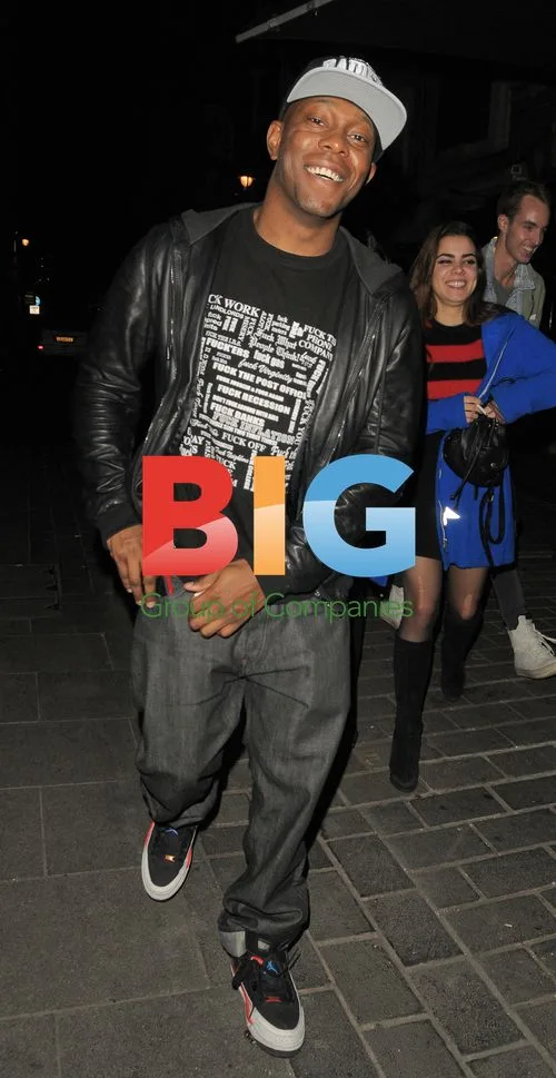 Dizzee Rascal Leaving Anaya Nightclub