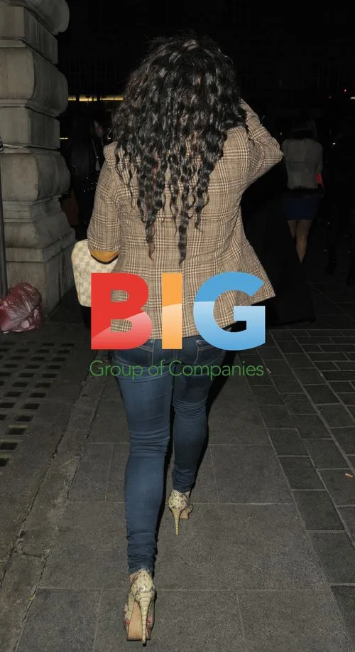 Sugababes Keisha and Mutya Spotted Out