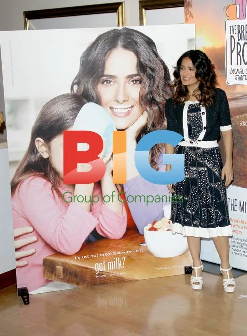 Salma Hayek Unveils Got Milk? Campaign