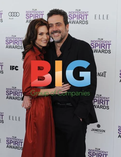 Hilarie Burton and Jeffrey Dean Morgan at Spirit Awards