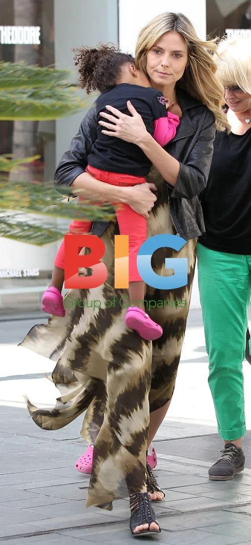 Heidi Klum with Children