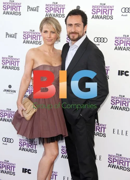 Demian Bichir and Stefanie Sherk at Film Independent Spirit Awards