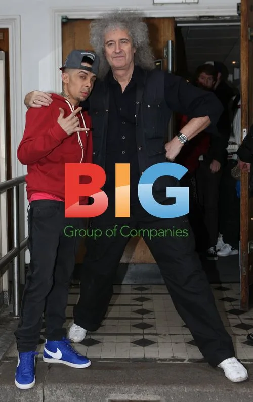 Dappy Contostavlos and Brian May in Live Lounge