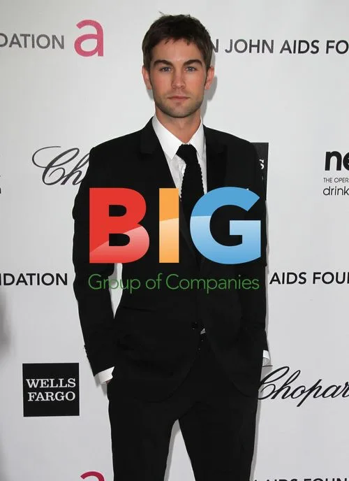Chace Crawford at Elton John AIDS Foundation Party
