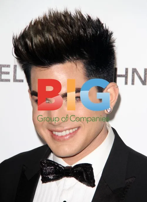 Adam Lambert at Elton John AIDS Foundation Oscar Party