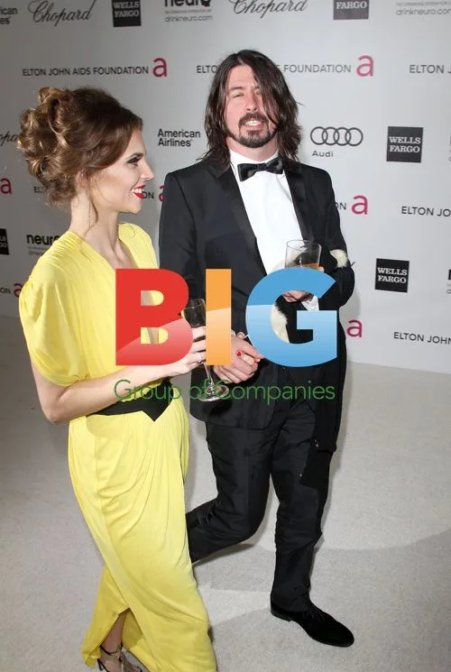 Dave Grohl at Elton John AIDS Foundation Gala