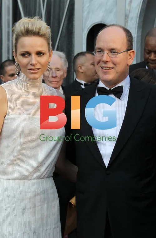 Princess Charlene & Prince Albert at Oscars