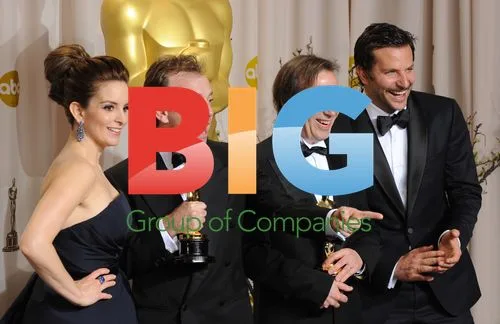 Tina Fey with Hugo Sound Editing Oscar Winners