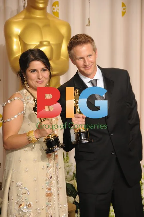 Daniel Junge and Sharmeen Obaid-Chinoy at 84th Oscars