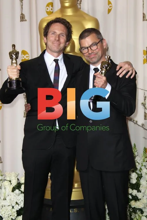Kirk Baxter and Angus Wall at 84th Academy Awards