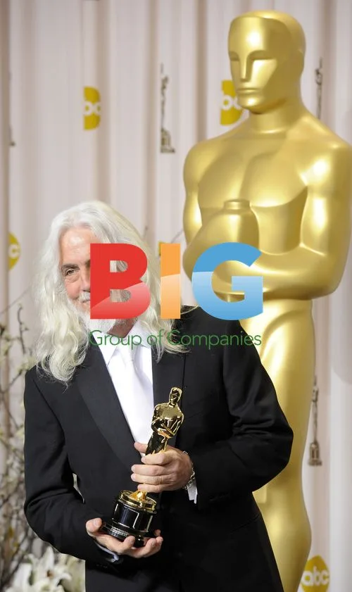 Robert Richardson Backstage at Oscars