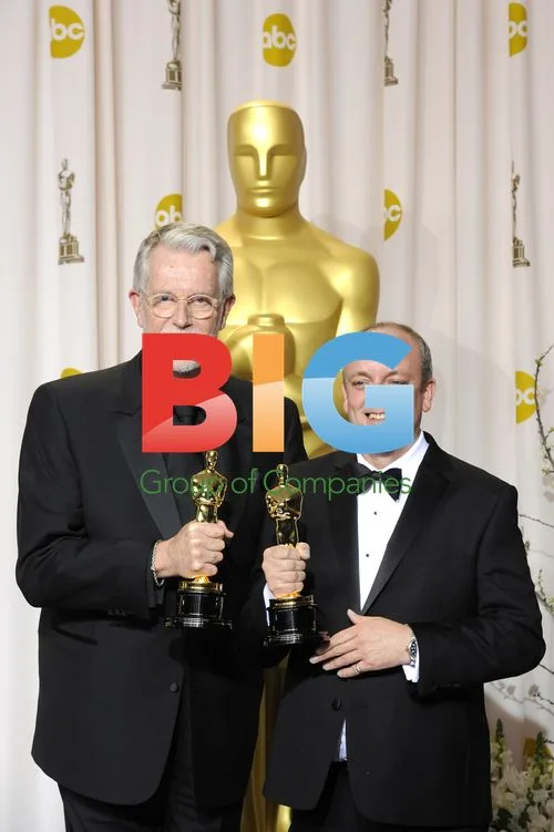Mark Coulier and J. Roy Helland with Oscars