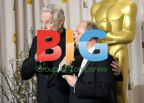 Makeup Artists Mark Coulier and J. Roy Helland with Oscars