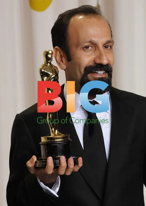 Asghar Farhadi Backstage at Oscars