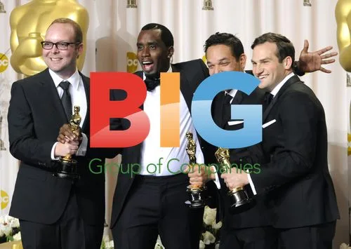 Sean Combs celebrates Oscar win for "UnDefeated"