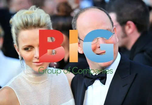 Prince Albert II and Princess Charlene at Oscars