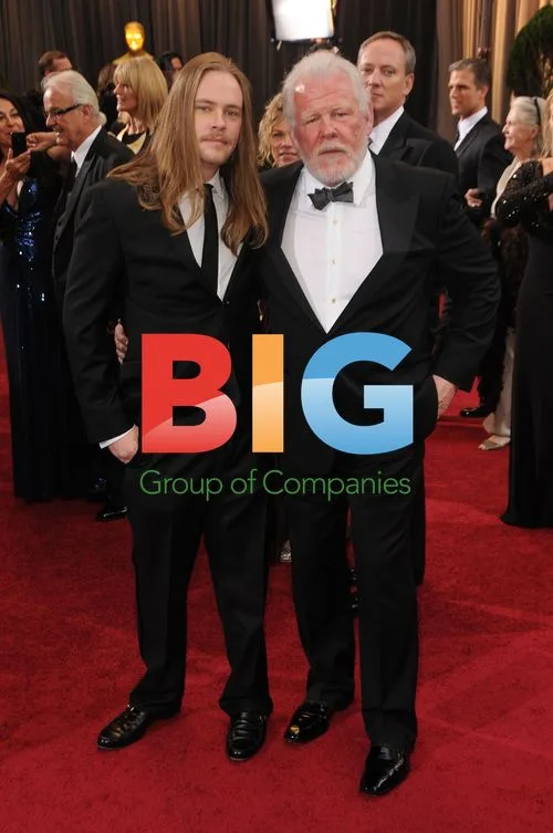Nick Nolte and Brawley Nolte at 84th Oscars