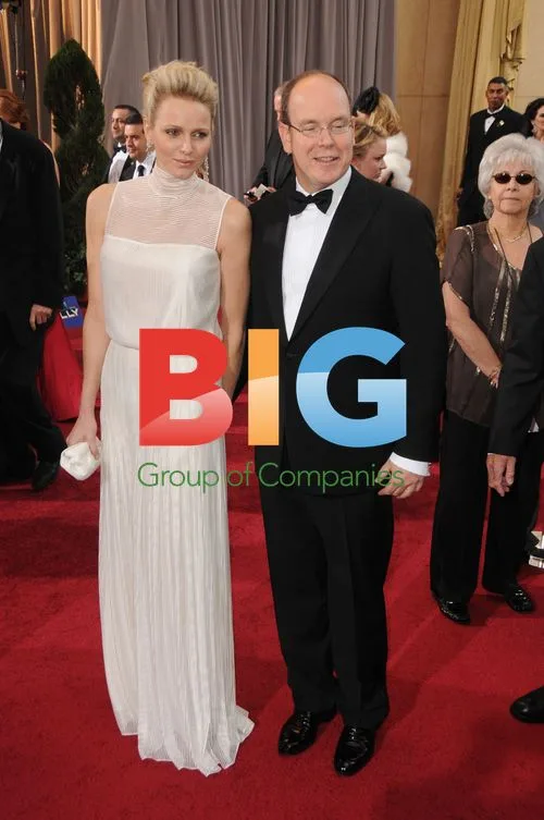 Charlene and Albert II at Oscars