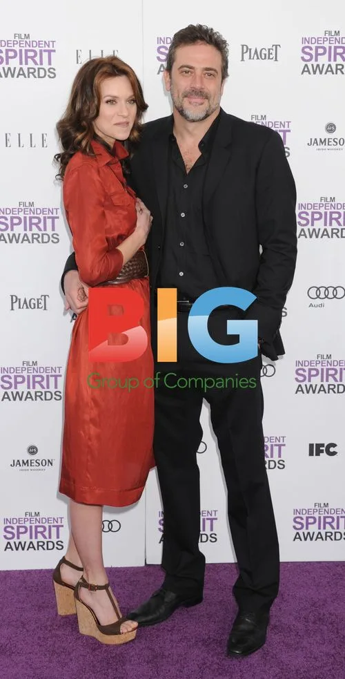 Hilarie Burton and Jeffrey Dean Morgan at 2012 Spirit Awards