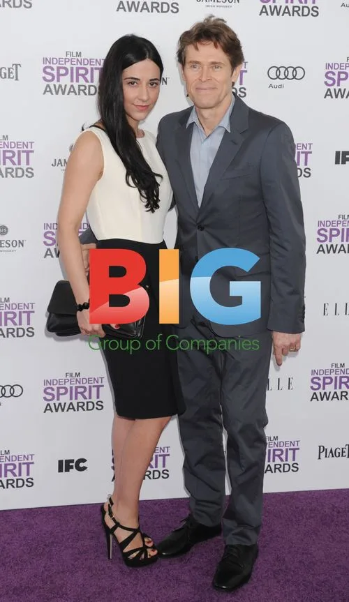 Willem Dafoe and Giada Colagrande at 2012 Film Independent Spirit Awards