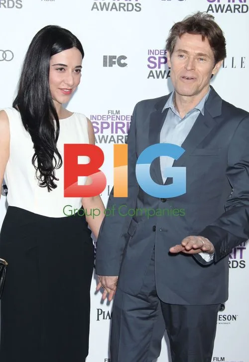 Willem Dafoe & Giada Colagrande at 2012 Spirit Awards
