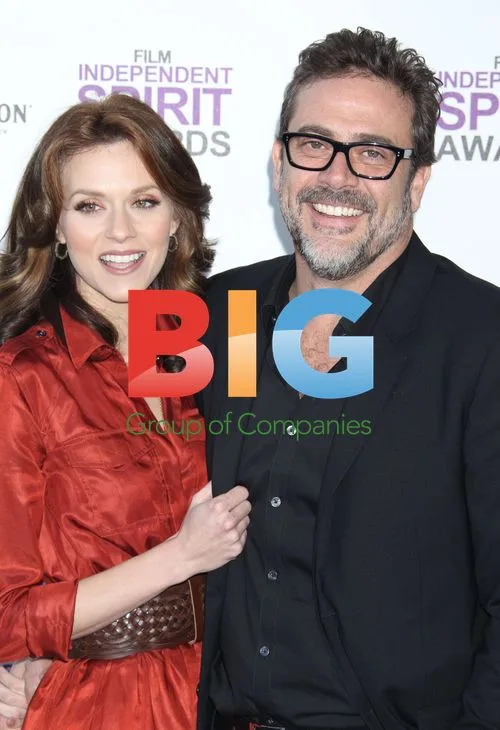 Hilarie Burton and Jeffrey Dean Morgan at Spirit Awards