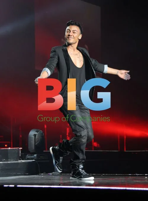 Marcus Collins at X Factor Tour 2012