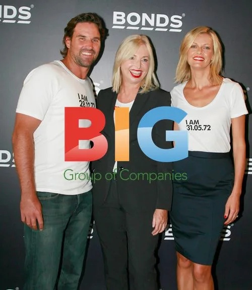Sarah Murdoch and Pat Rafter host Bonds launch