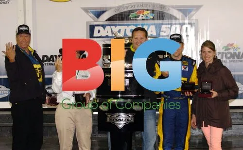 Matt Kenseth Celebrates NASCAR Daytona 500 Win
