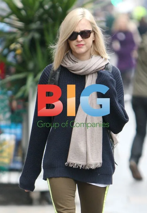 Fearne Cotton at BBC Radio 1 Studios