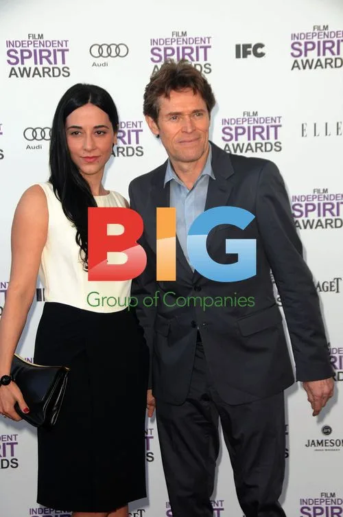 Willem Dafoe and Giada Colagrande at 2012 Film Independent Spirit Awards