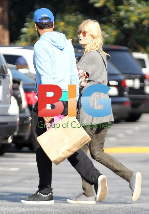 Laura Dern and Ben Harper leave lunch in LA