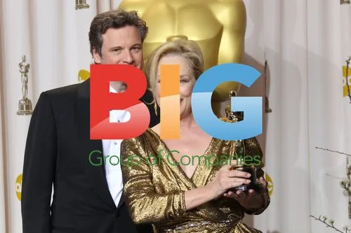 Colin Firth and Meryl Streep at 84th Oscars